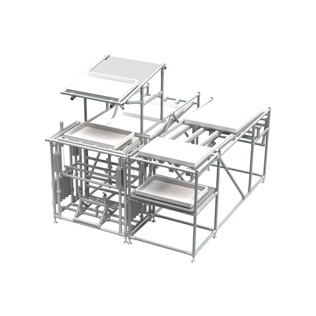 Karakuri Racking Karakuri pour l'automatisation mécanique à faible coût | BeeWaTec