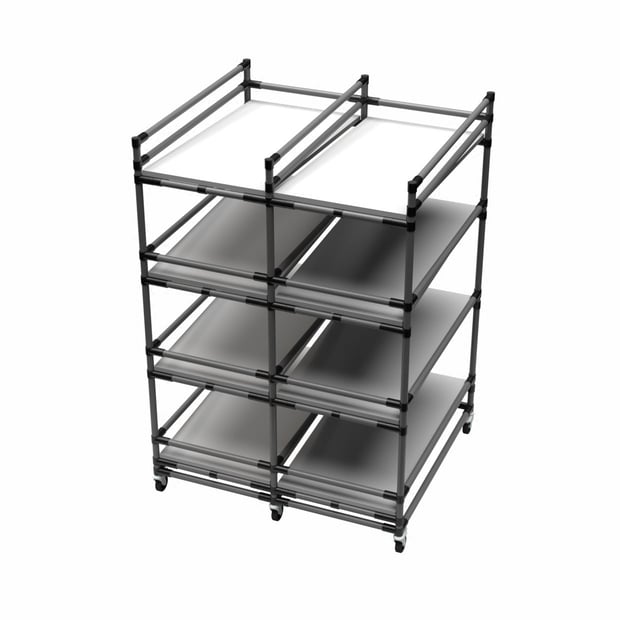 Smartflow Rack Flow racks for efficient storage | BeeWaTec