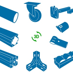 3D Files Collage-3