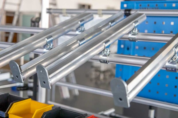 Lean Assembly Line Rack Individual assembly lines for lean production | BeeWaTec