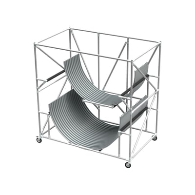 Cantilever Shelf Trolley From BeeWaTec