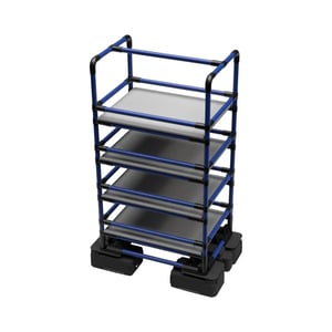 Automated Rack Shelf Trolley From Beewatec