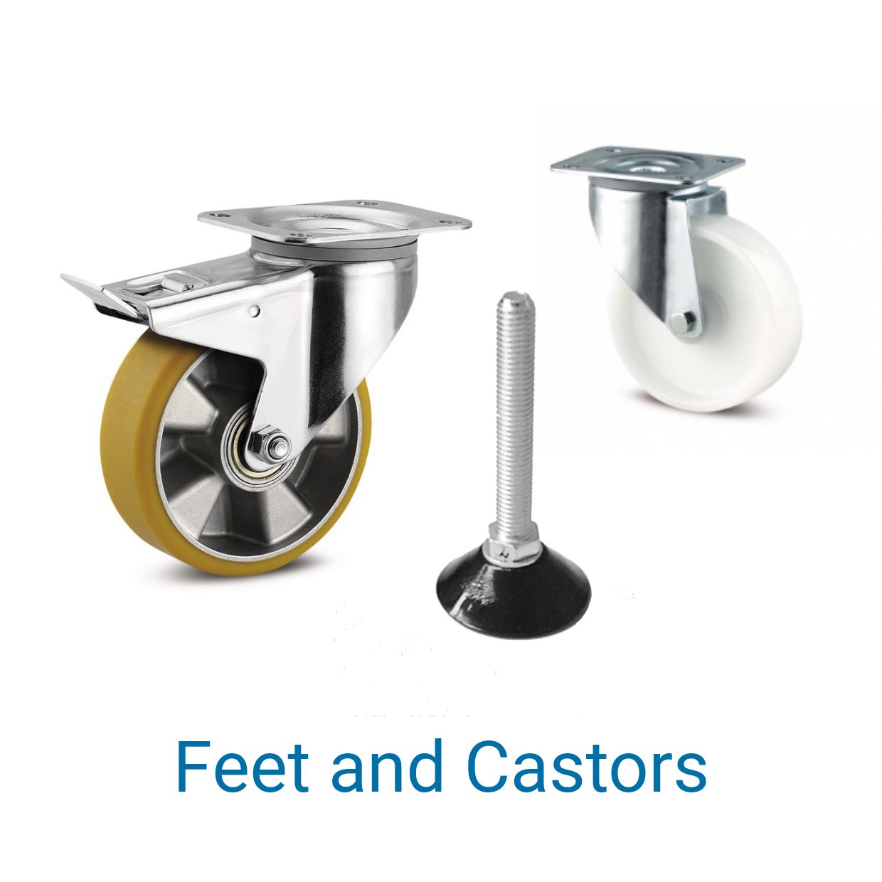BeeWaTec Lean Components Feet and Castors