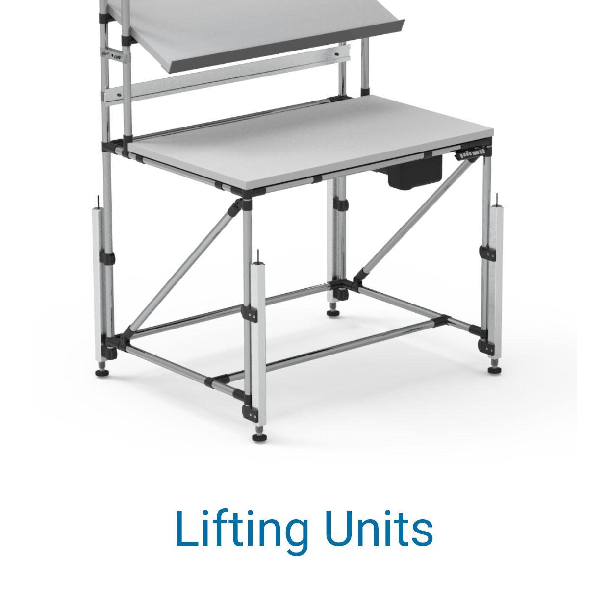 Lifting units for assembly workstations from BeeWaTec