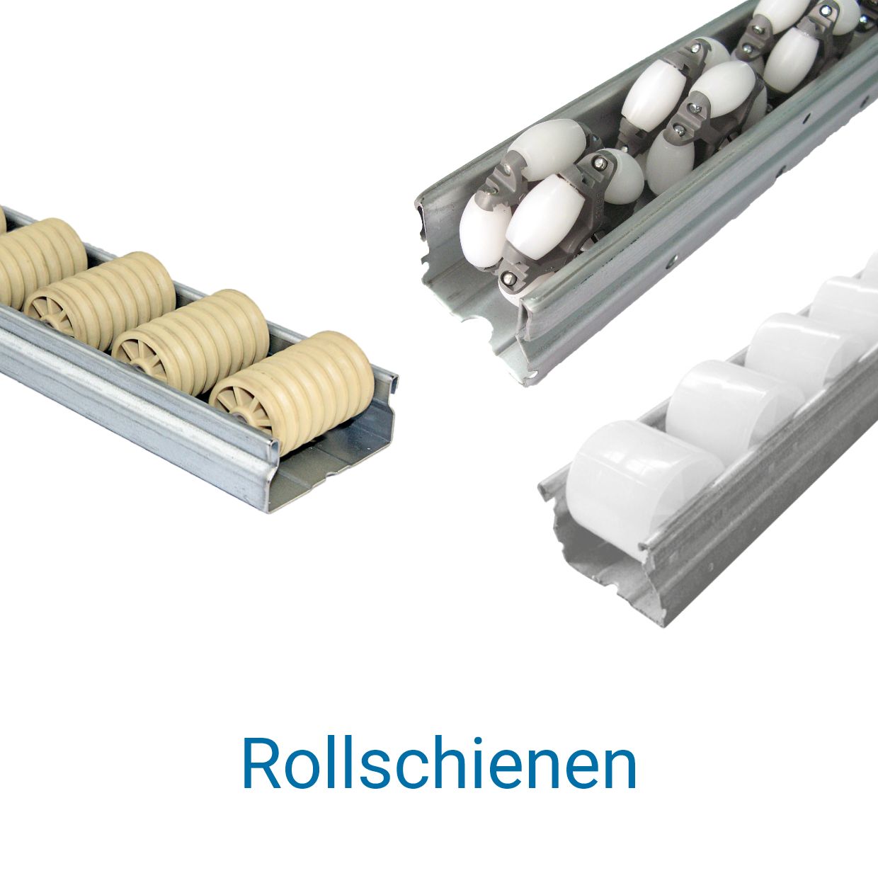 Unterschiedliche Rollschienen von BeeWaTec