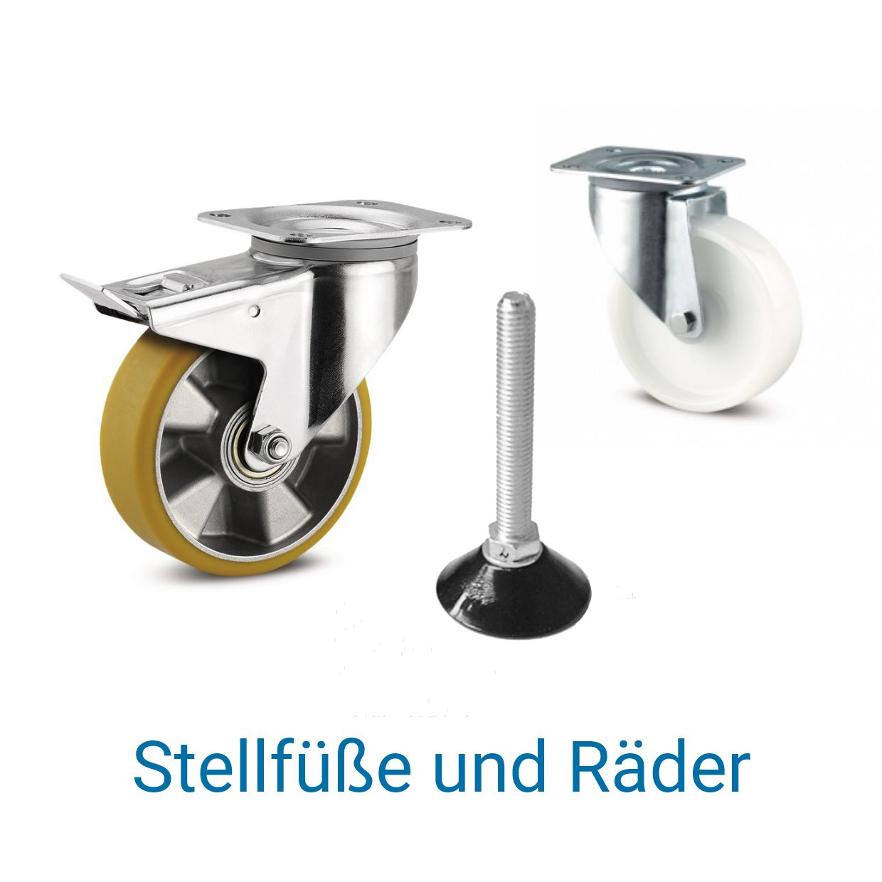 Standfüße und Rollen von BeeWaTec