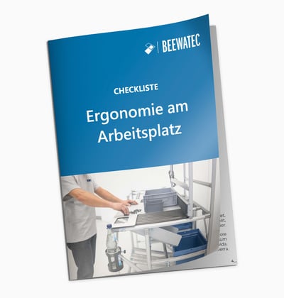 Voschau der Checkliste "Ergonomie am Arbeitsplatz" von BeeWaTec