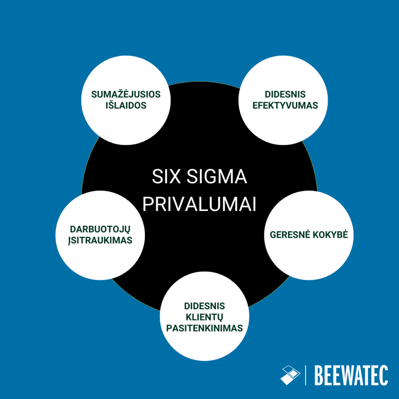 Six Sigma privalumai