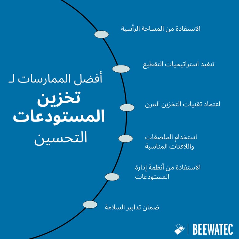 أفضل الممارسات لتحسين تخزين المستودعات