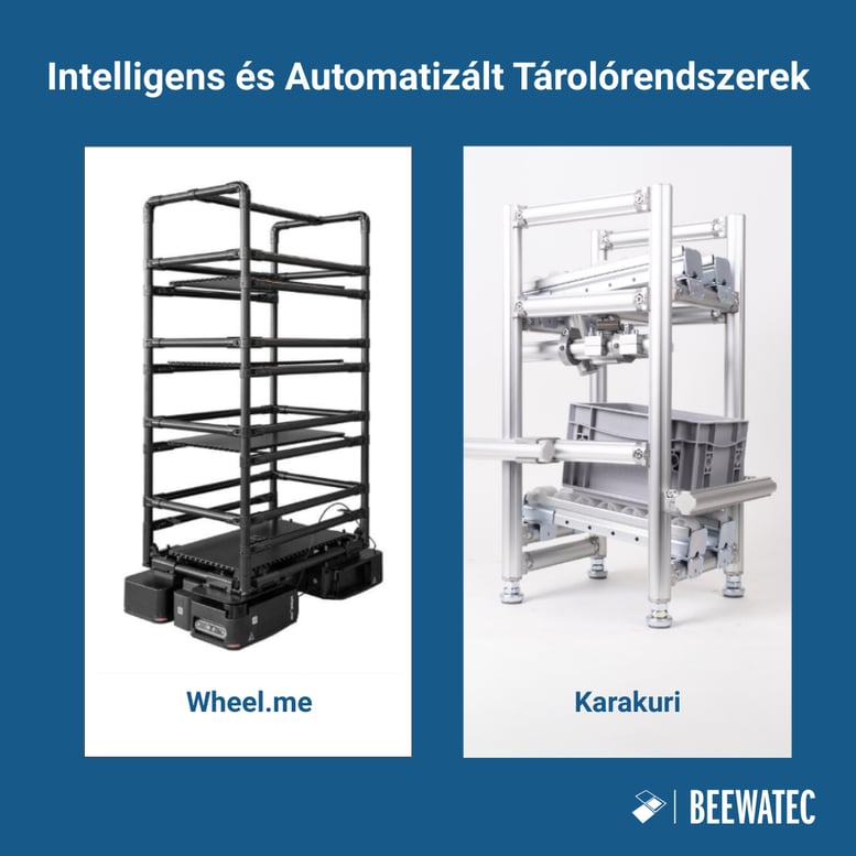 Intelligens és automatizált tárolórendszerek a BeeWaTec-től
