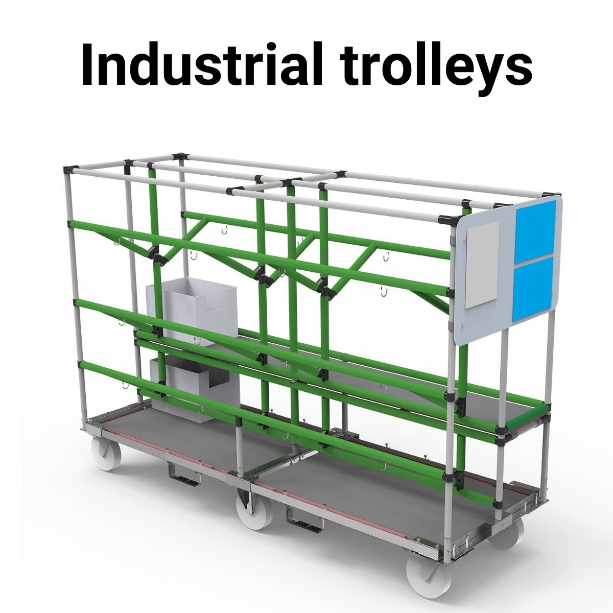 Industrial trolleys and carts