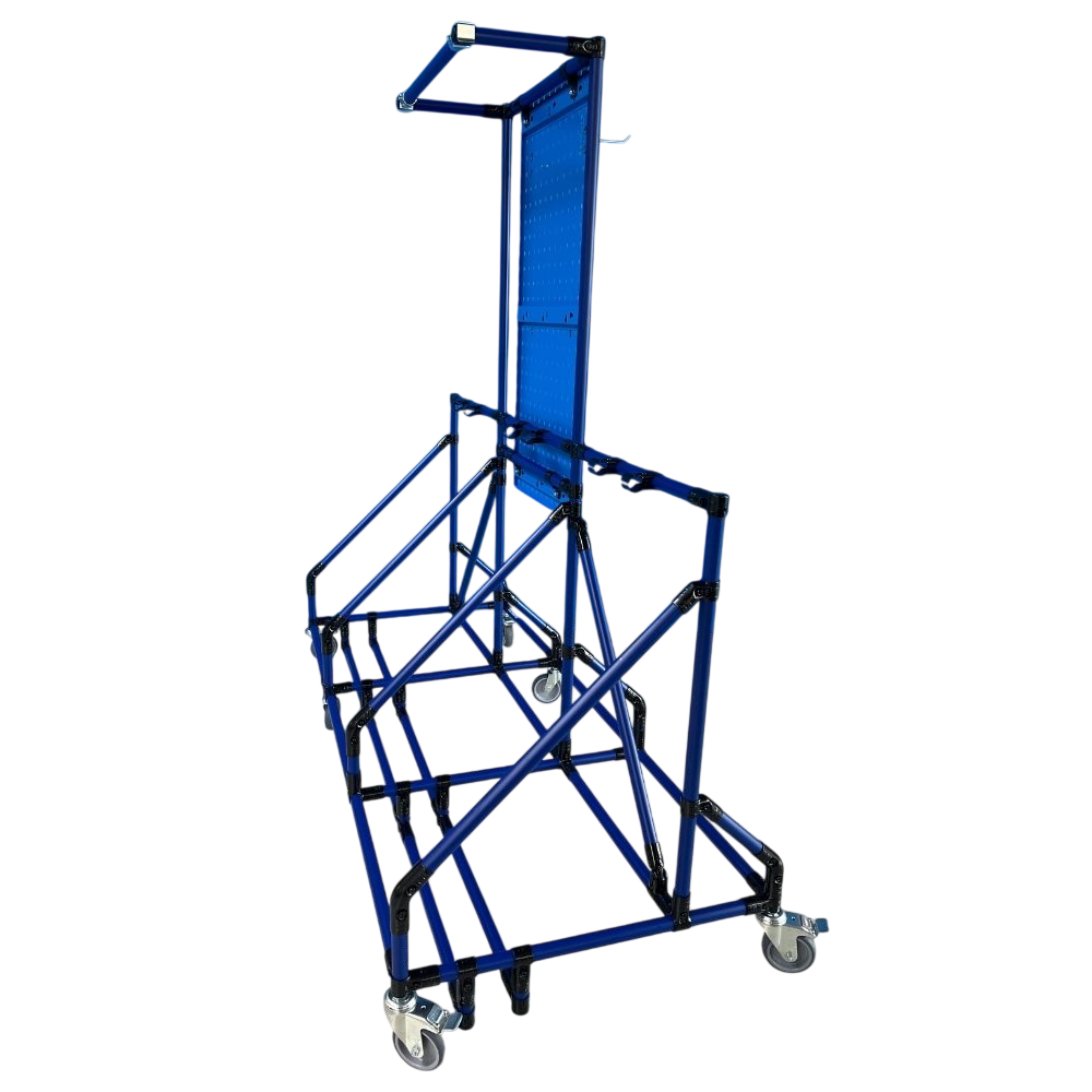 Trash Can Cleaning Station