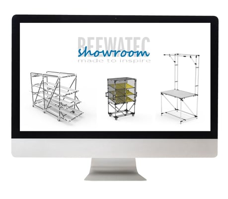 PC mockup from the BeeWaTec showroom