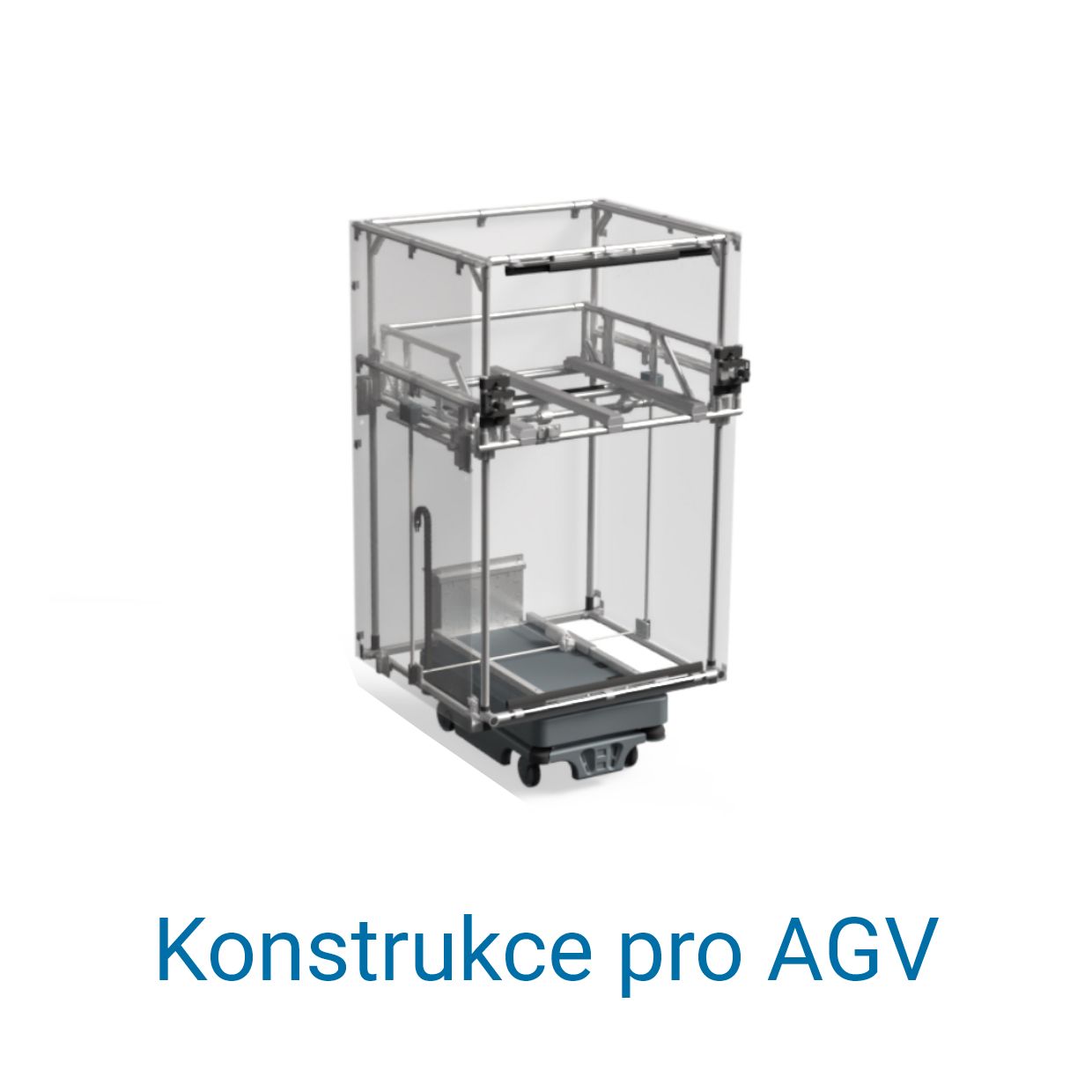 Vizualizace konstrukce pro AGV společnosti BeeWaTec