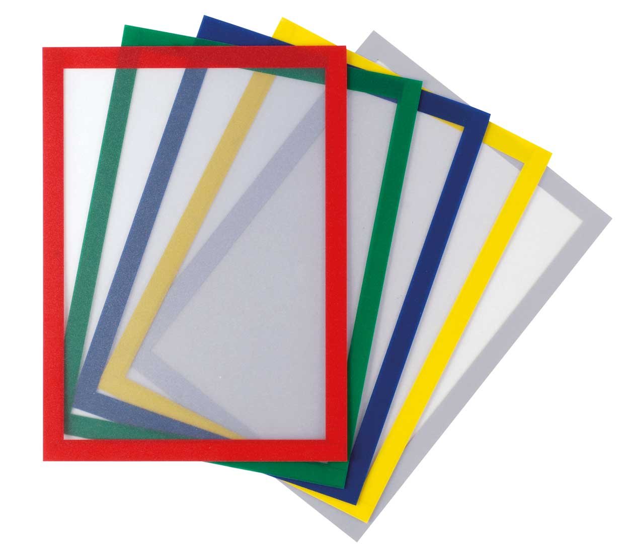 Ramă magnetică în diverse culori, cu folie transparentă anti-reflectorizantă