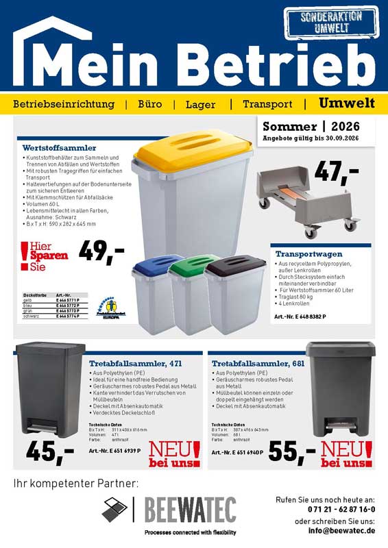 Summer promotion - Mein Betrieb 2026